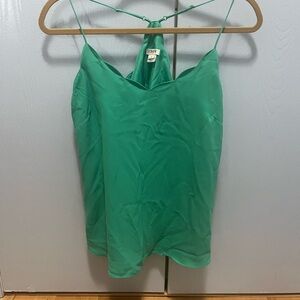 J. Crew Vibrant Green Camisole